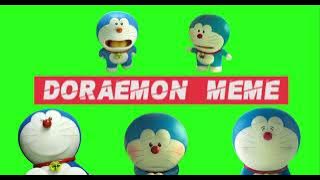 Doraemon 3d memes green screen