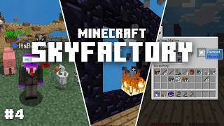 Minecraft SKYFACTORY! - DIAMONDS grow on Trees?!