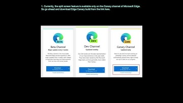Turn On Split Screen Tabs in Microsoft Edge