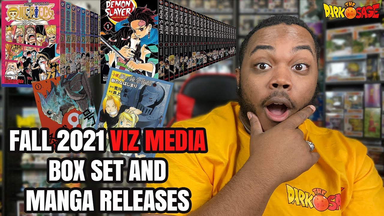 One Piece Manga Box Set 4 Demon Slayer Manga Box Set Coming Soon Viz Media Fall 21 Releases Youtube