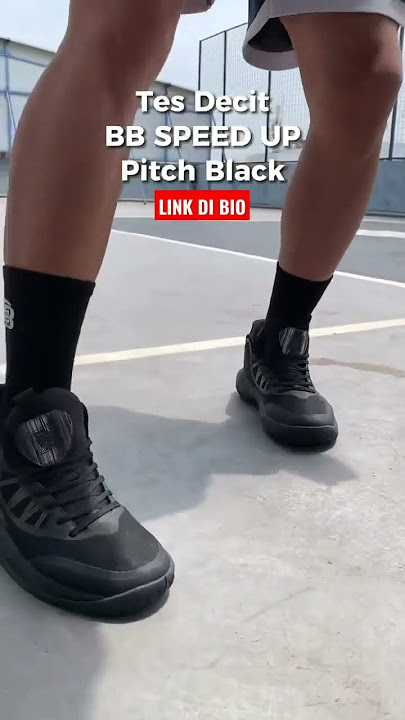 Tes Decit BB SPEED UP Pitch Black