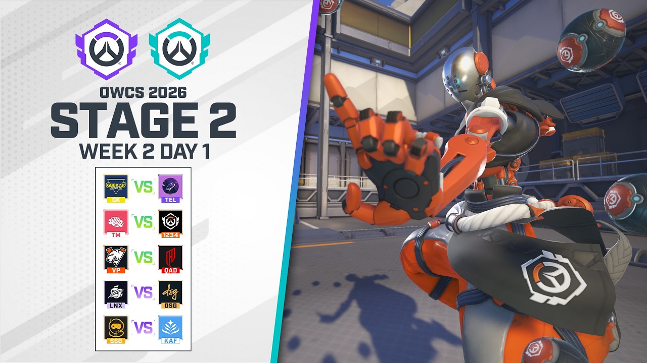 OWCS 2026 | NA/EMEA | Stage 2 Week 2 Day 1