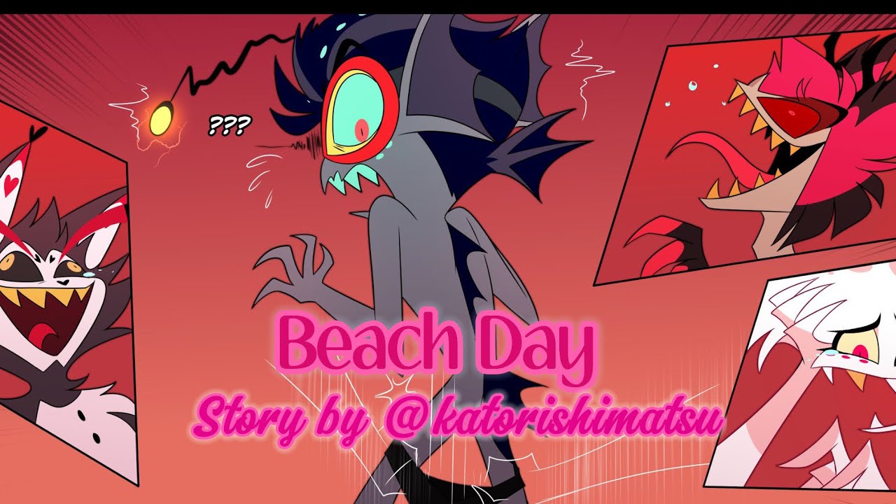beach-day-hazbin-hotel-fan-comic-dub-sound-design-by