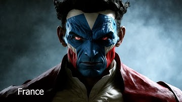 Countries as Supervillains | Created with AI