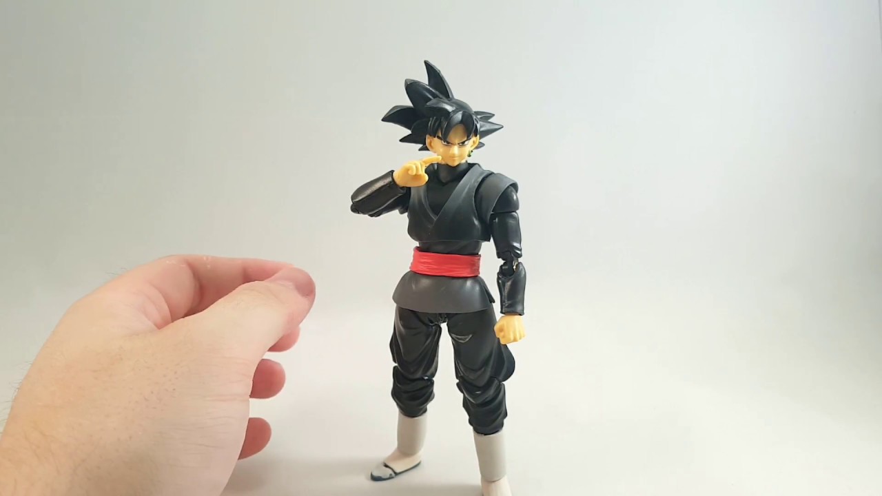 Review da Custon da figura do Goku Black ssj 3 ( Bootleg) Coleção