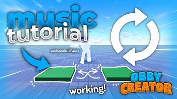 How to make MUSIC RANDOMIZATION in Obby Creator!