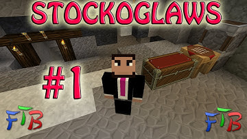 Lets Play Minecraft FTB Monster - Ep1 (Humble Beginnings)