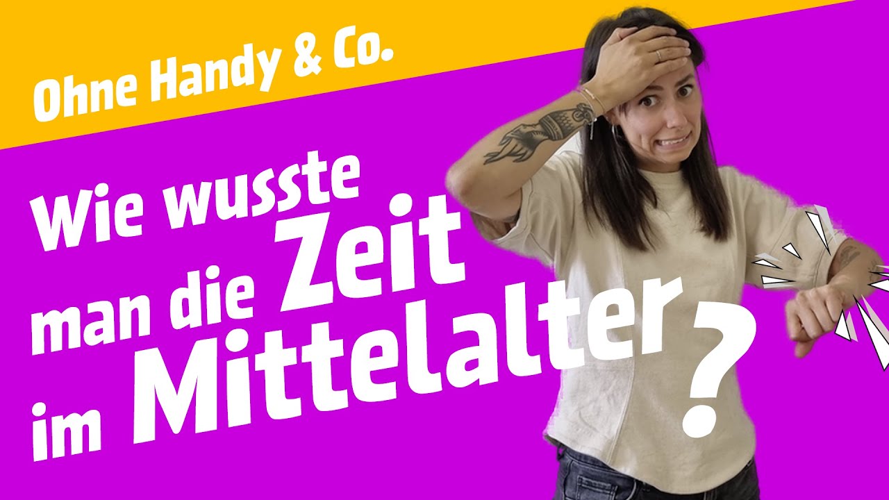 Ohne Handy, Smartwatch & Co: War man im Mittelalter pünktlich