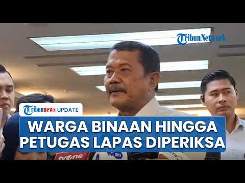 Dirjenpas Kemenimipas Periksa 90 Orang Terkait Lapas Mewah Cibinong, 5 Pejabat Dinonaktifkan