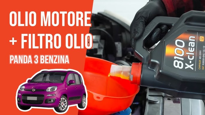 Come sostituire filtro olio motore e olio motore su FIAT PANDA (169) [VIDEO  TUTORIAL DI AUTODOC] 