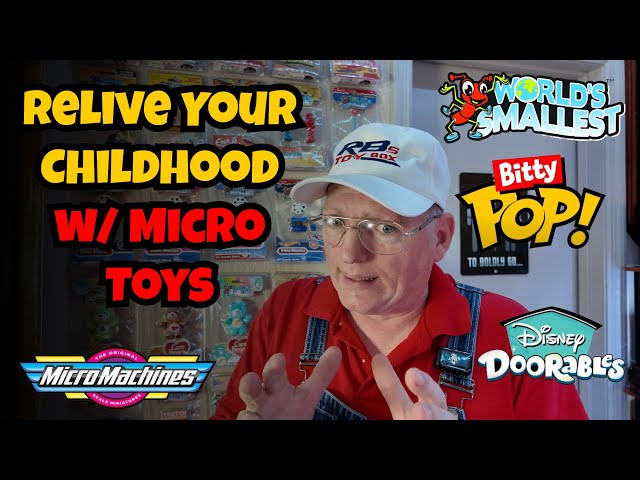 Relive Your Childhood with Micro Toys