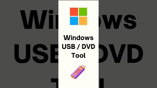 How to Use the Windows USB/DVD Download Tool? #shorts #windows #thealgoinc
