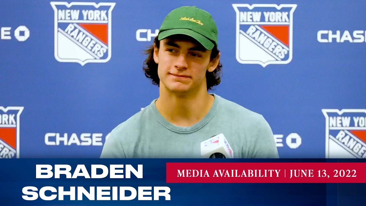 Braden Schneider has earned his place in the New York Rangers lineup