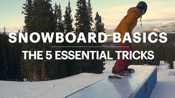 5 Snowboard Tricks for Beginners || REI