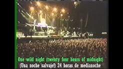 BON JOVI - One wild night (lyrics - subtitulado) - Durasi: 4:20. BON JOVI - One wild night (lyrics - subtitulado) - Durasi: 4:20.