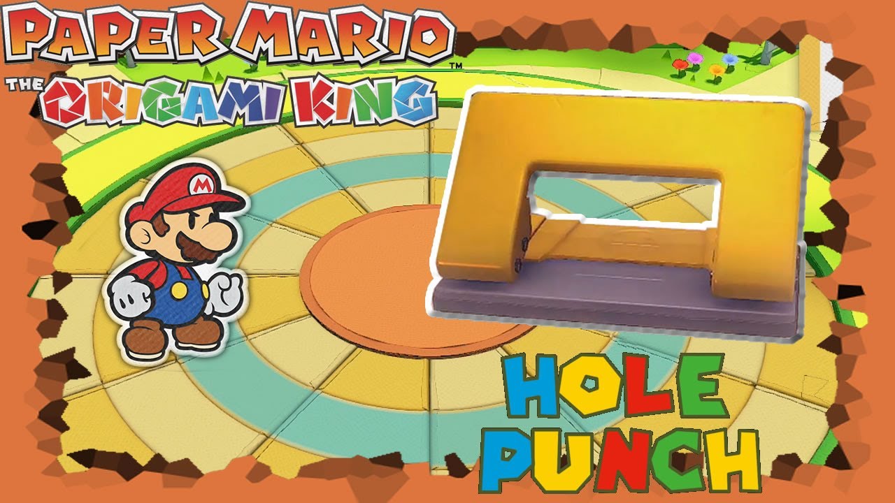 Paper Mario The Origami King Hole Punch Boss 6 YouTube