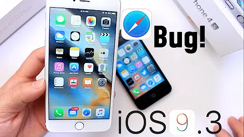 iOS 9.3 Safari Bug !