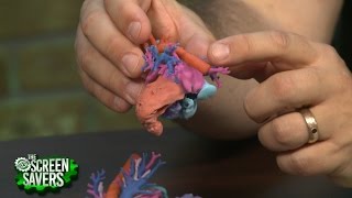The New Screen Savers 18: 3D Printed Hearts