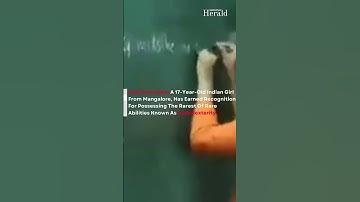 Meet 17-Year-Old Aadi Swaroop, The Person Who Can Write With Both Hands At The Same Time