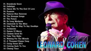 Leonard Cohen Greatest Hits Full Album - The Best Of Leonard Cohen Collection 2021