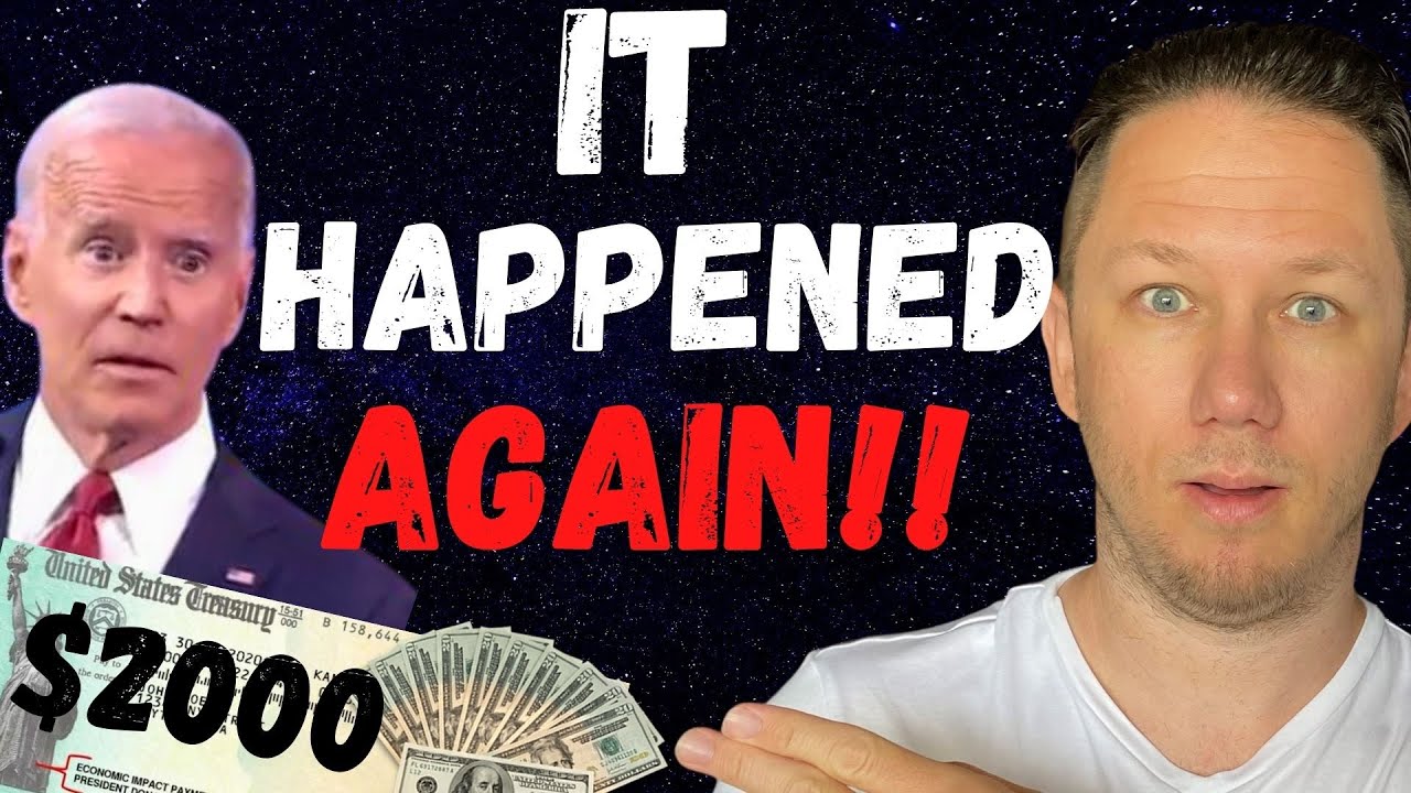 WOW IT HAPPENED AGAIN!! Fourth Stimulus Check Update Today 2021 & Daily News