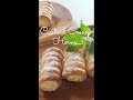 Easy Custard Cream Horns - Puff Pastry #shorts #custard #cream