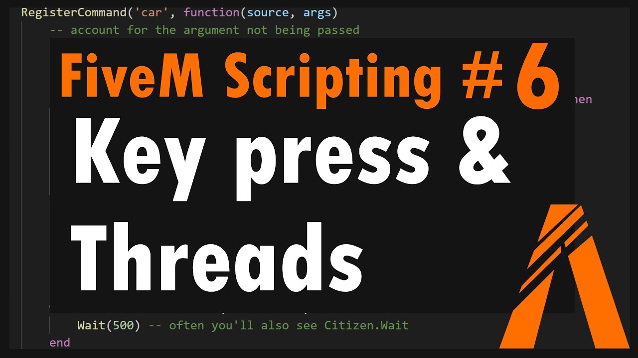 FiveM Scripting #6 - Key Press, Threads & Giving Weapons (Tutorial)