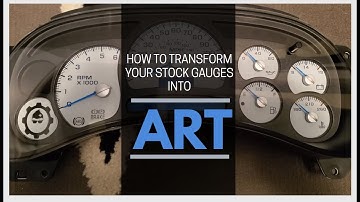 Installing Gauge Cluster Upgrades for 03-06 Chevy Silverado/Sierra