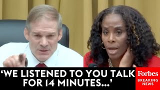 BREAKING NEWS: Jim Jordan & Stacey Plaskett Have Sudden Clash Over Rules At Weaponization Hearing