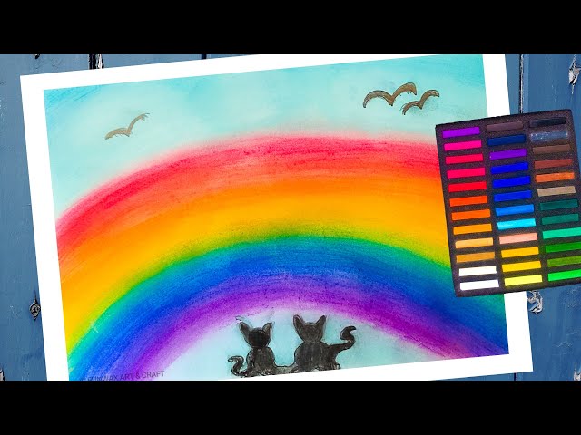 SIMPLE AND EASY PASTEL DRAWING FOR KIDS, KIDS AND BEGINNERS CAN EASY DRAW  WITH PASTELS