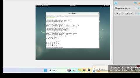 Perintah dasar linux