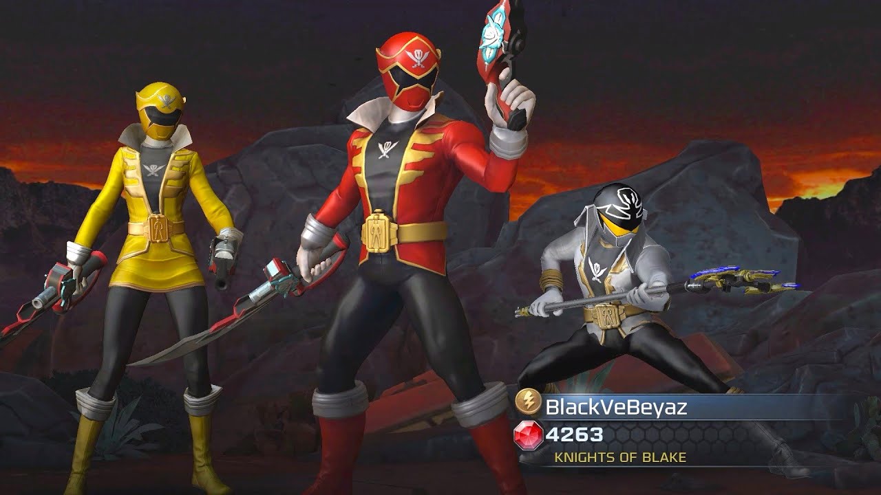 Специально для Эндрю Грея: SÜPER MEGAFORCE RED, Троя Берроуза: геймплей Power Rangers Legacy Wars.