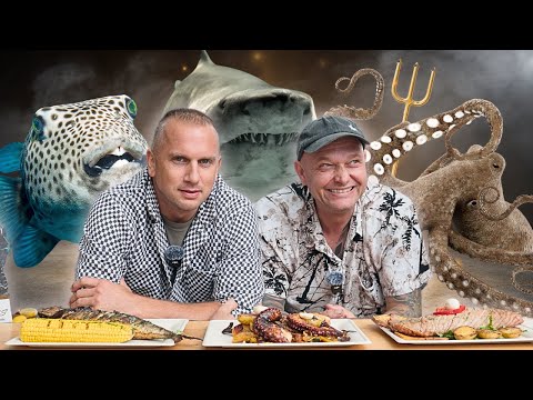 MISTR MÁLEK U RYBÁŘE: TOP 3 Recepty  z MAKRELY, TUŇÁKA A CHOBOTNICE! Bistro od @RybyodMartina 🐟