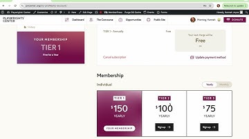 Account Management Tutorial: Billing, Renewal, Updating Membership, and Cancellations