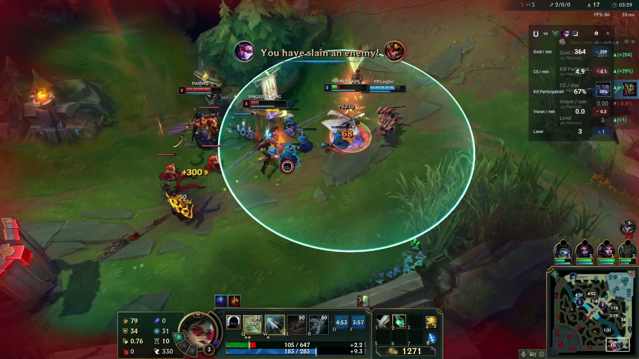 2v3 pogplay by the signature boobula combo - YouTube