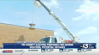 Tri-County Electric Prepares for more Severe Weather, Potential Power Outages