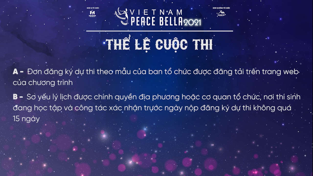 người mẹ tồi của tôi tập 11 Thể Lệ Cuộc Thi Hoa Khôi Hoà Bình Việt Nam 2021 | Viet Nam Peace Bella 2021