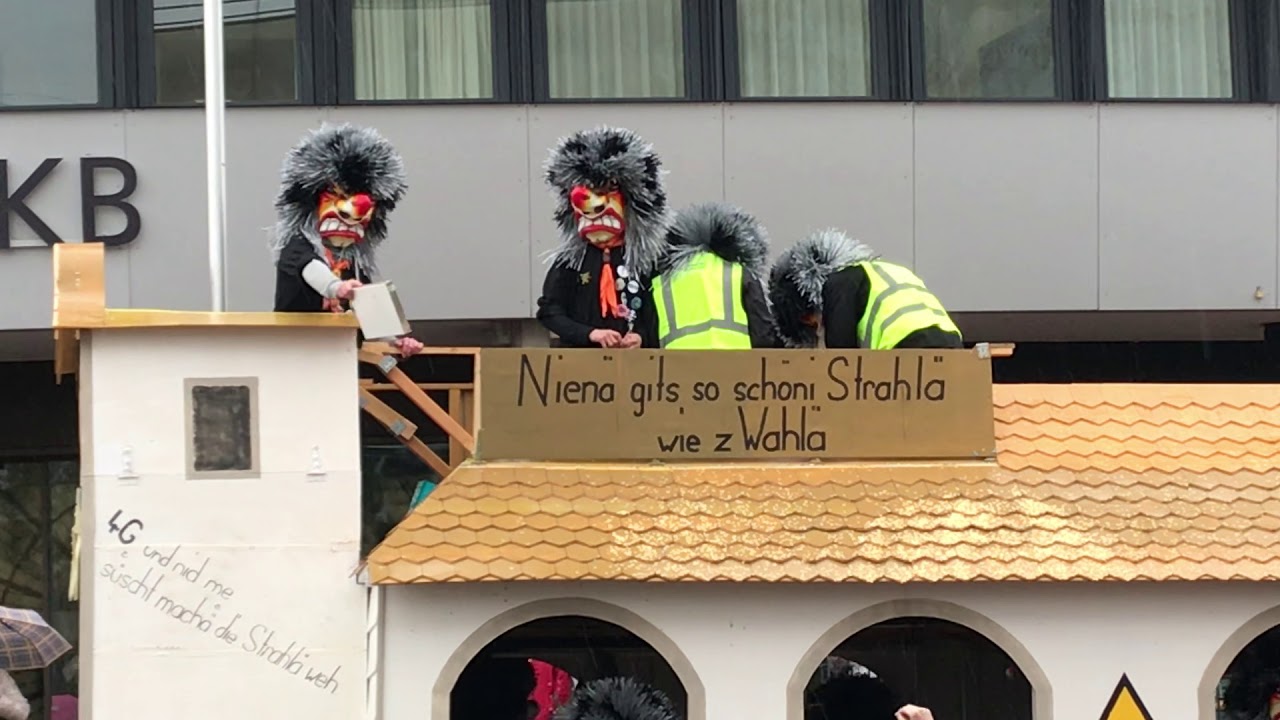 Laufner Fasnacht Umzug Dienstag 2020#LuanaCube