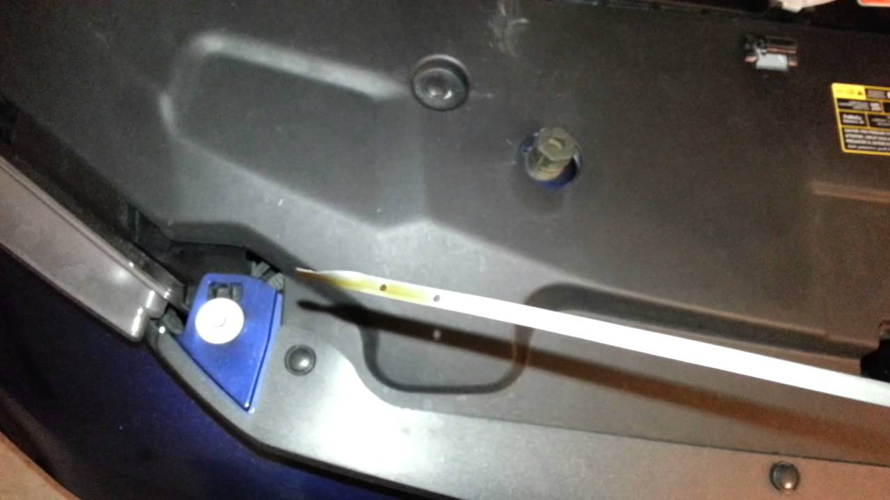 2012 Ford Mustang GT Checking Dipstick After Oil Change Coyote 5.0L