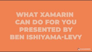 What Xamarin Can Do For You Guide