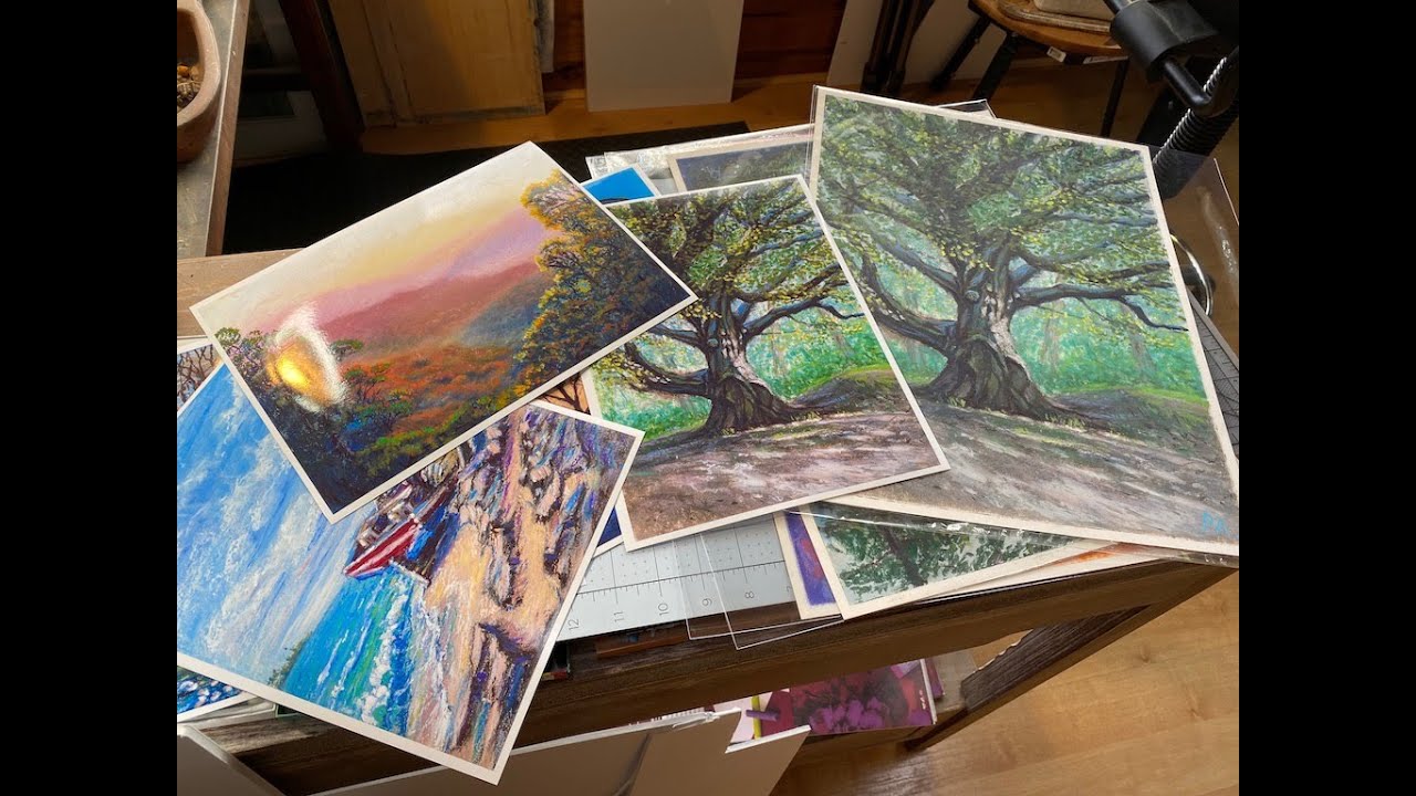Oil Pastels: Using a scanner to digitize original Oil Pastel artwork ...