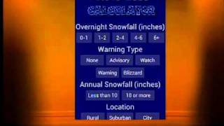 Students create snow day prediction app screenshot 5