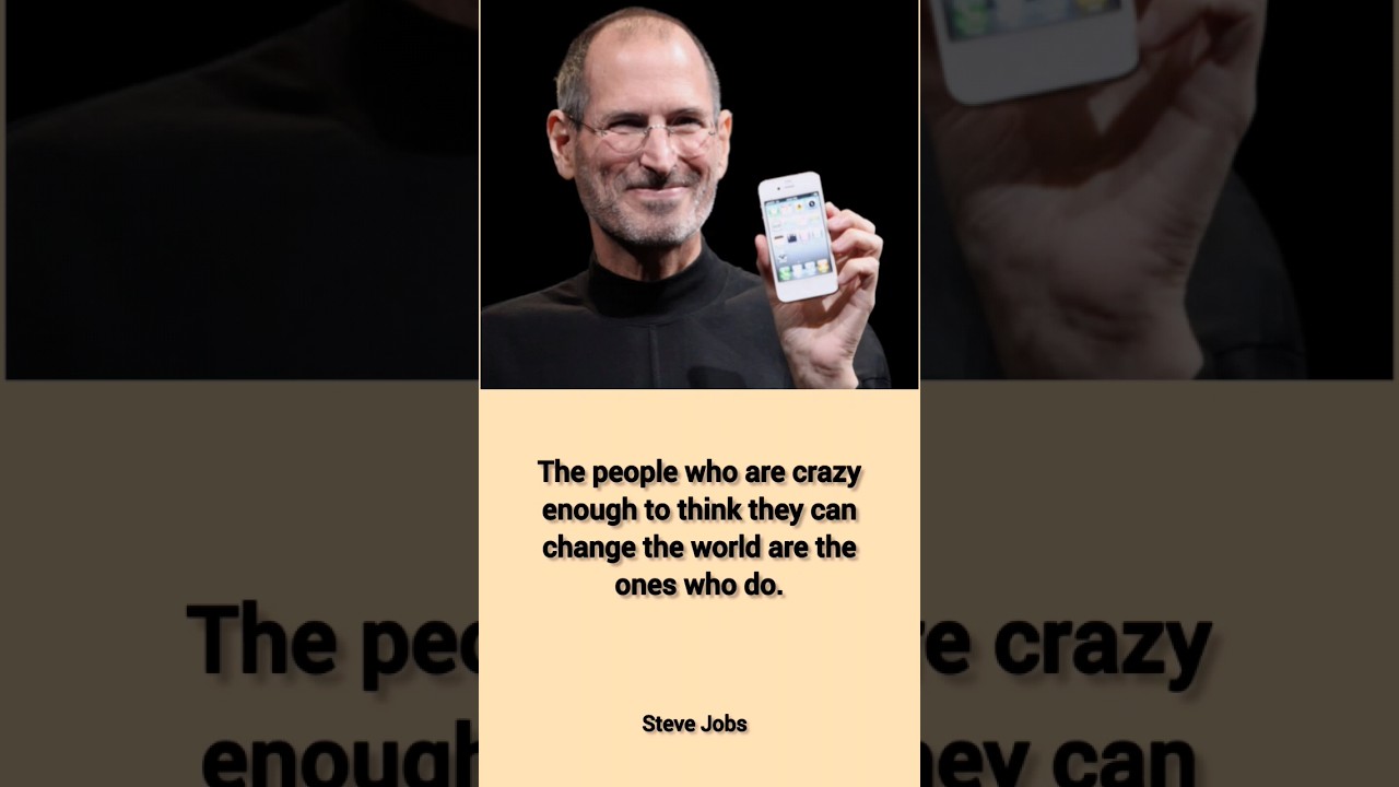 Steve Jobs Best Quotes in 19 seconds 