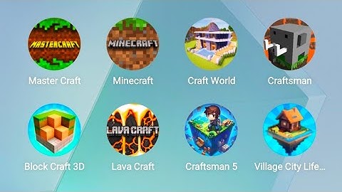 Master Craft, Minecraft, Craft World, Craftsman, Block Craft 3D, Lava Craft, Craftsman 5 , other