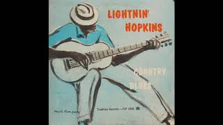 Lightnin' Hopkins "Prison Blues Come Down On Me"