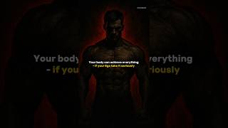 Your body can achieve anything if your ego takes it seriously. #shorts #motivation #mindset #ego