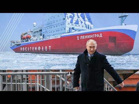 Путин дал старт строительству атомного ледокола «Ленинград» в Петербурге