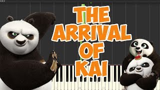 Video thumbnail of "🎹Kung Fu Panda 3 The Arrival of Kai, Hans Zimmer (Piano Tutorial Synthesia)❤️♫"
