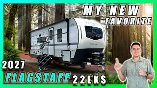 2027 FLAGSTAFF MICROLITE 22LKS DID THEY MAKE THE PERFECT COUPLES TRAILER LIGHTWEIGHT ONLY 24FT