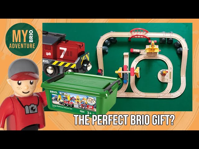 BRIO cargo railway deluxe set